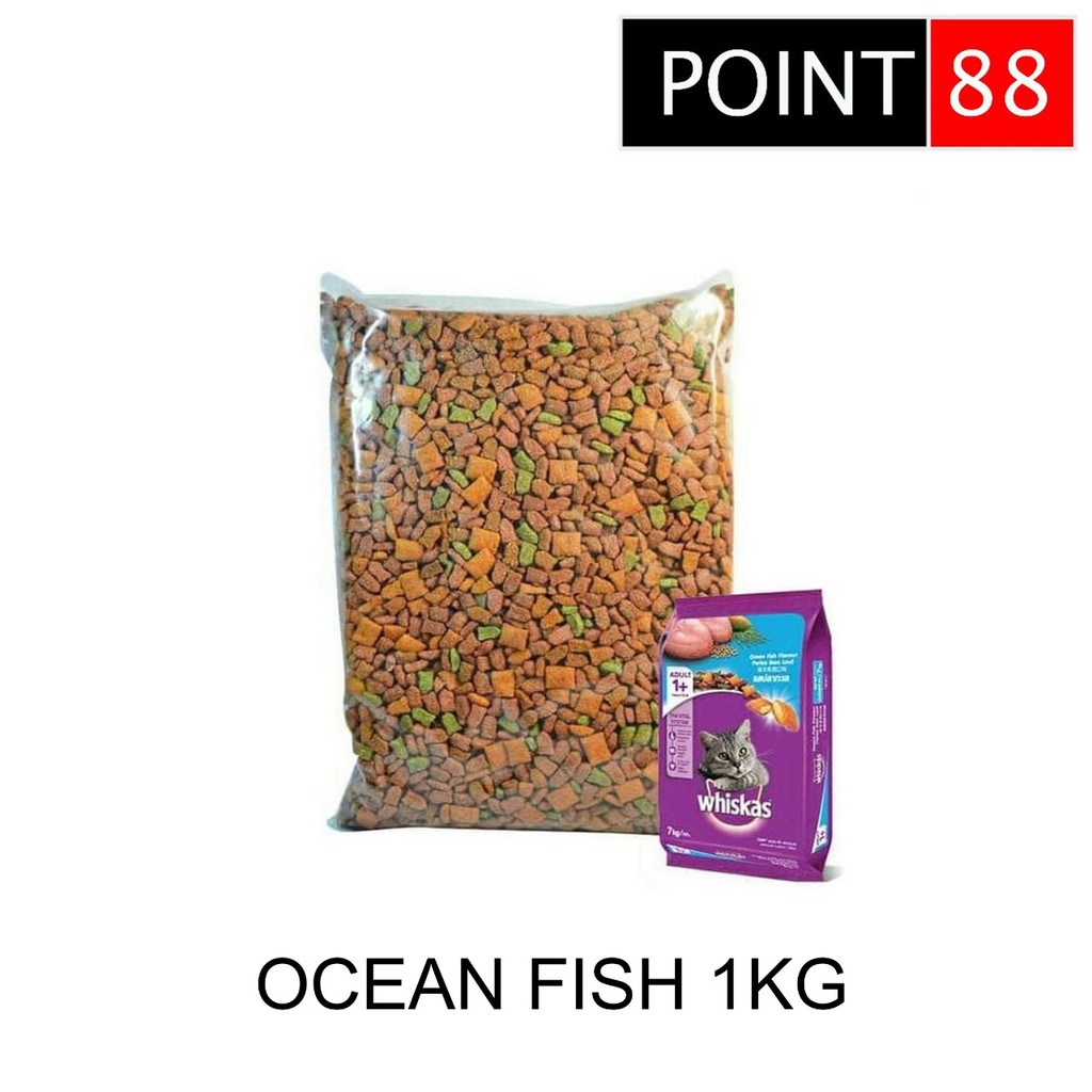 Jual Whiskas REPACK Ocean Fish 1kg | Shopee Indonesia