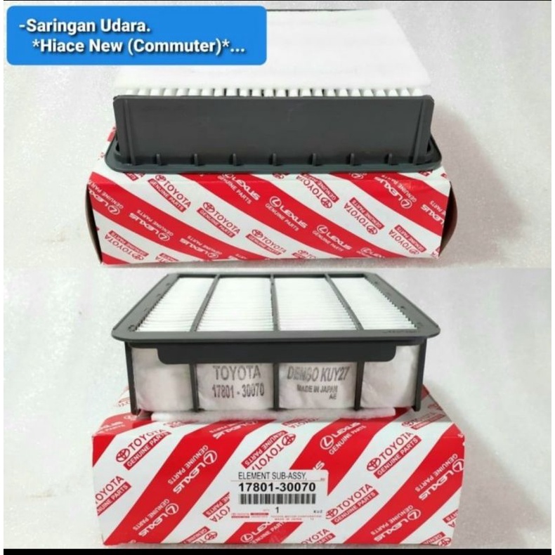 Jual Air Filter Saringan Udara Toyota Hiace Commuter Shopee Indonesia