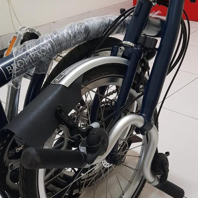 Jual Sepeda Brompton H6L Tempest Blue tahun 2020 Baru Sepeda