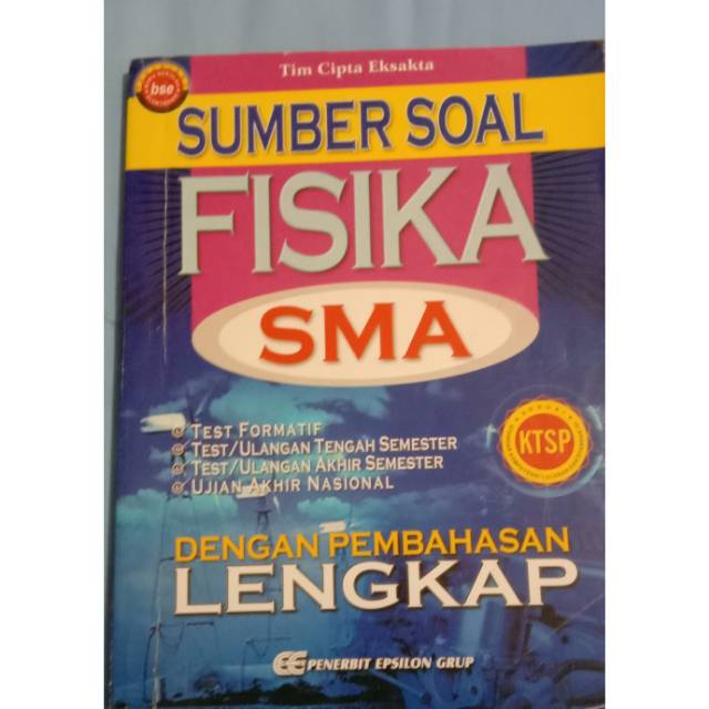 Jual BUKU SUMBER SOAL FISIKA SMA DENGAN PEMBAHASAN LENGKAP | Shopee ...