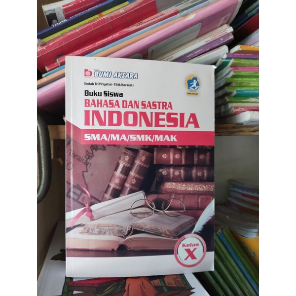 Jual Buku Siswa/buku Bahasa Indonesia Kelas X/10/1 Sma Ma Smk Mak Bumi ...