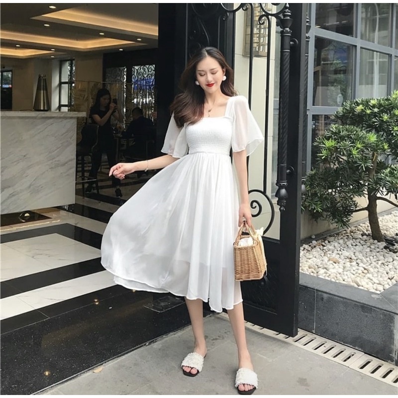 Dress Style Korea Shop Dress Korea Style Shop Jual Midi Dress Korean Style