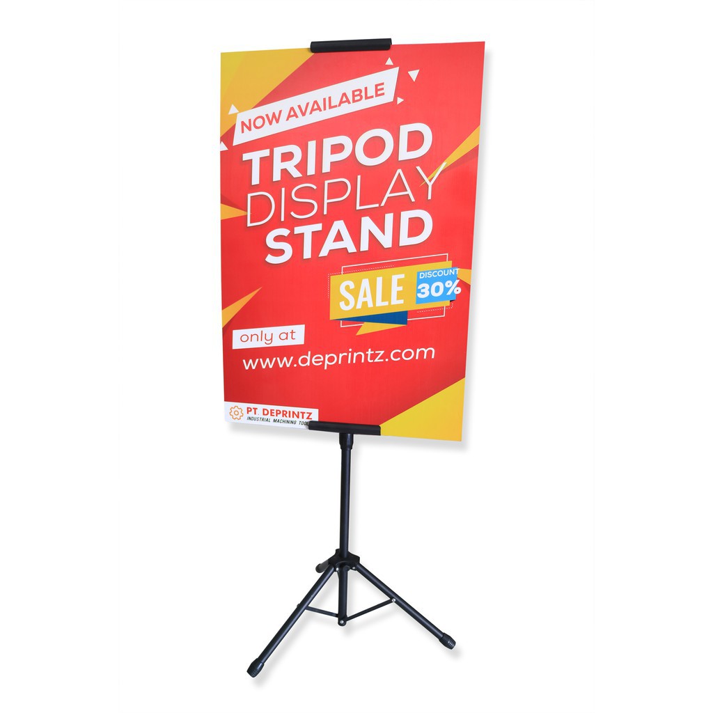 Jual TRIPOD | TRYPOD BANNER | PENYANGGA | STANDING BANNER | PVC BOARD
