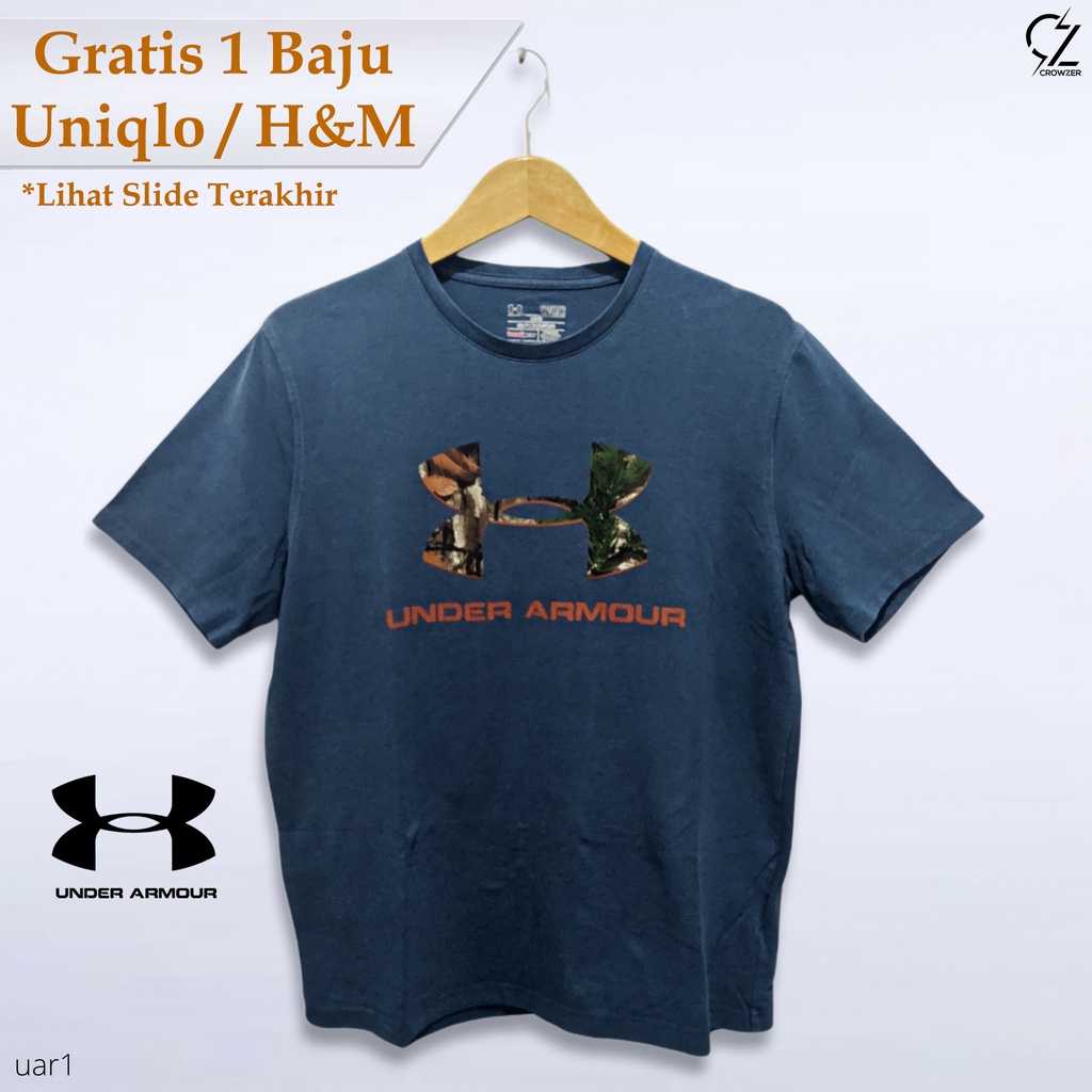 Harga t shirt under hotsell armour original