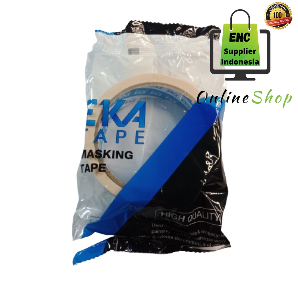 Jual Eka Tape Mm Pcs Lakban Kertas Inch Masking Tape Ekatape Per