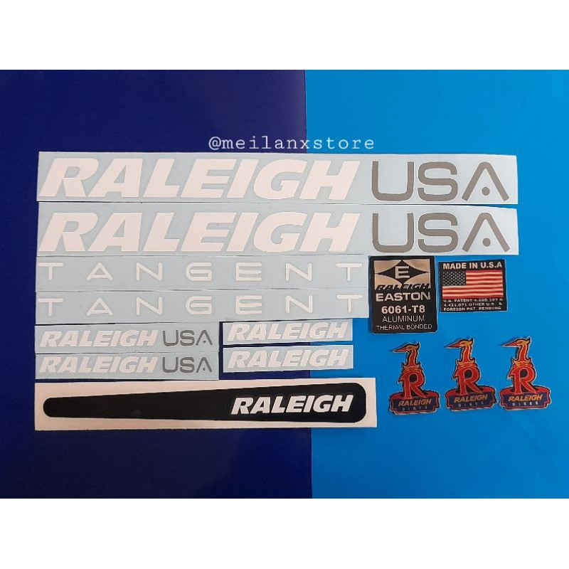 Jual Stiker Sepeda Raleigh Usa | Shopee Indonesia