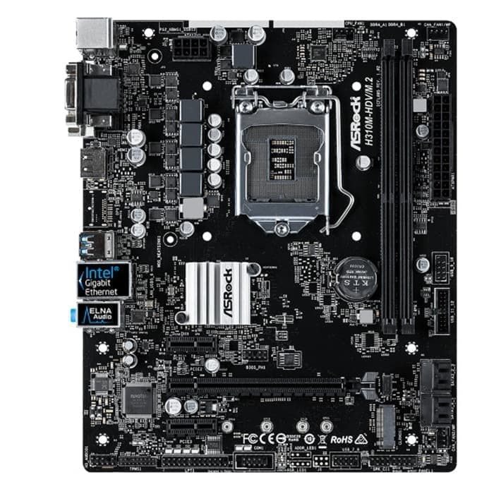 Jual Motherboard Asrock H310M HDV M 2 Berkualitas Murah Berkualitas