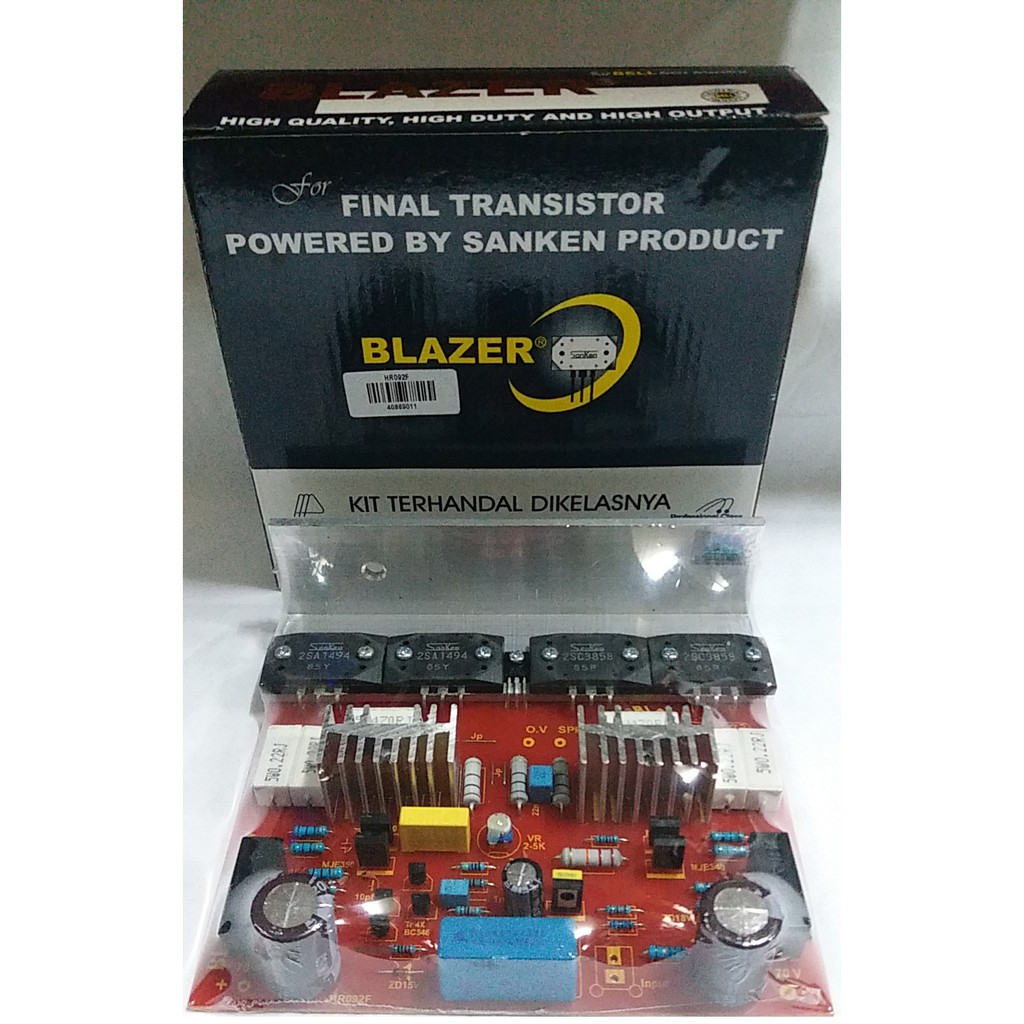 Jual Kit Bell Blazer 500 Watt Mono Plus Transistor Sanken | Shopee