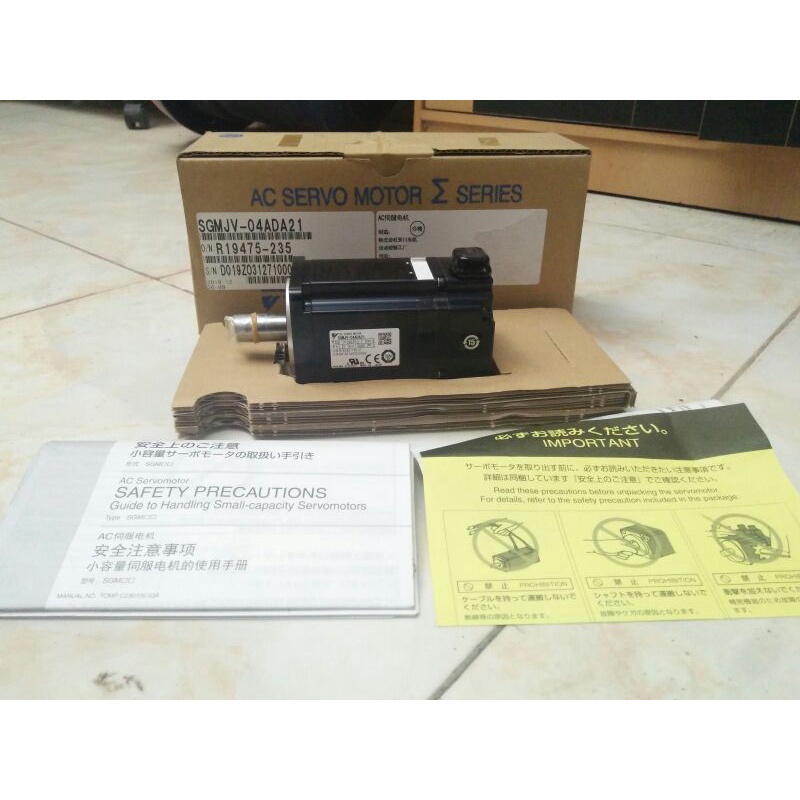 Servomotore YASKAWA SGMJV-04ADA21 1PZ Nuovo In Scatola - AC SERVO MOTOR Japan