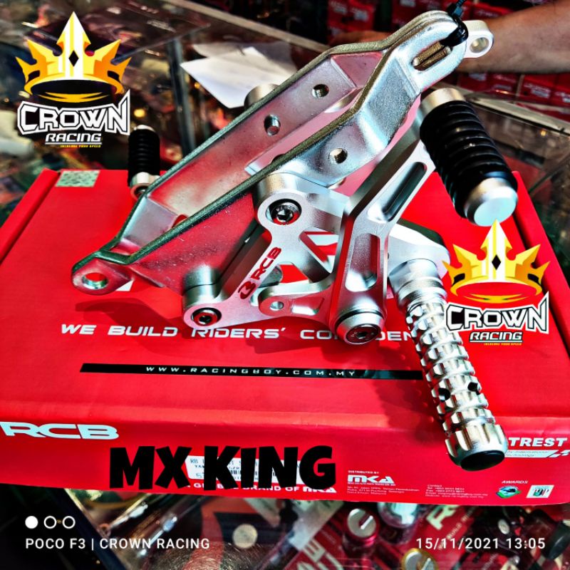 Jual Footstep Footrest Step Underbone RCB Race CNC Yamaha MX King ...