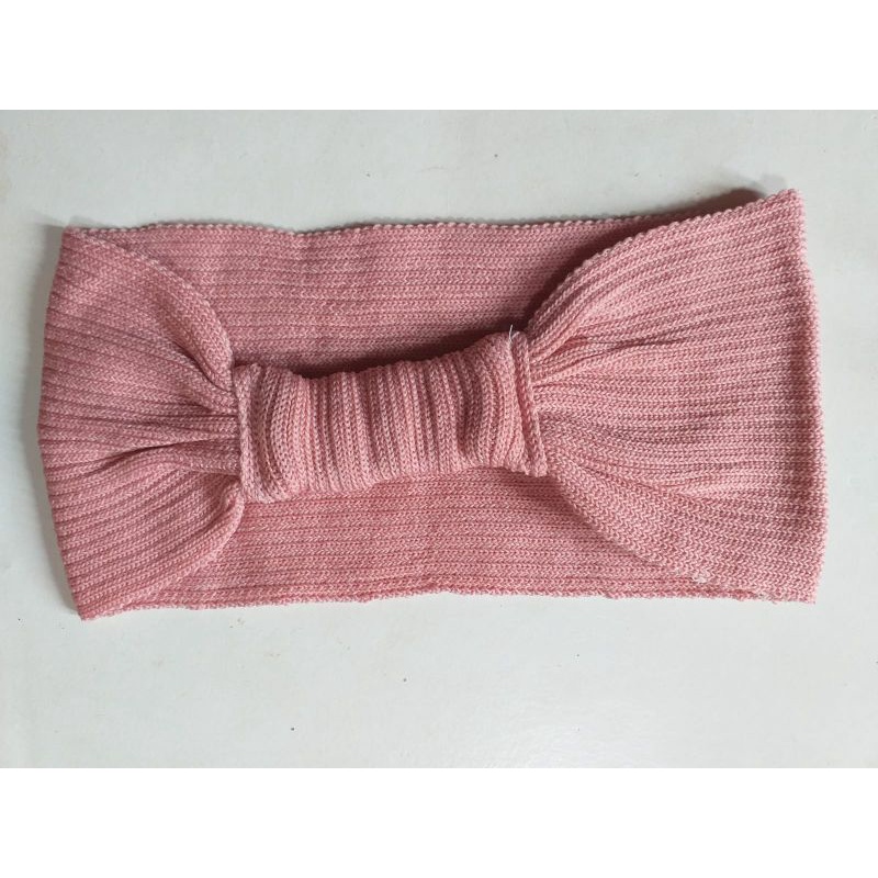 Jual Ciput Bandana Rajut Pita karet Belakang Premium | Shopee Indonesia