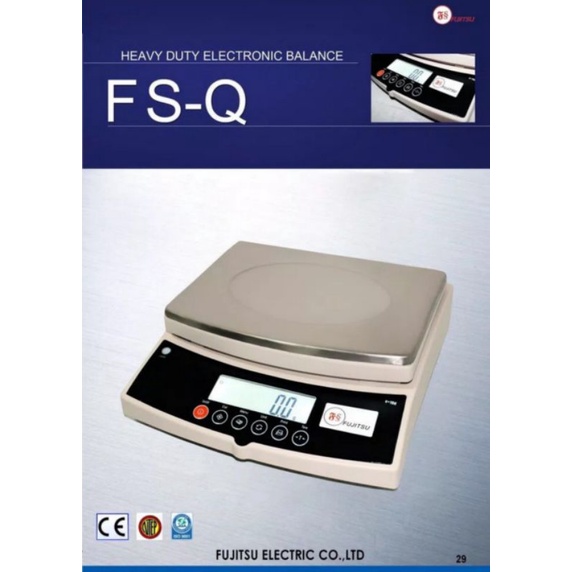Jual Timbangan Digital Lab FUJITSU FSQ Kapasitas 30kg x 0.1g | Shopee ...