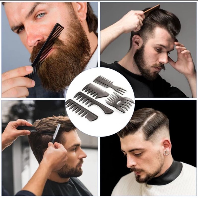 Jual Sisir Styling Barber Pomade Mesh Comb Shopee Indonesia 