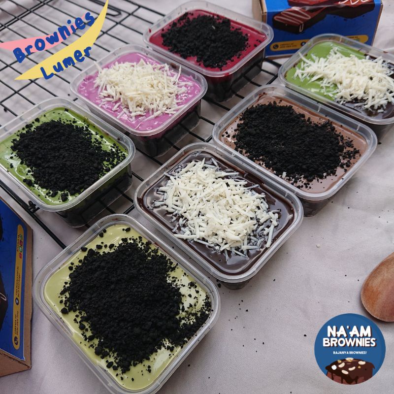 Jual ( NA'AM ) DESSERT BOX BROWNIES KUKUS LUMER 200ML Shopee Indonesia