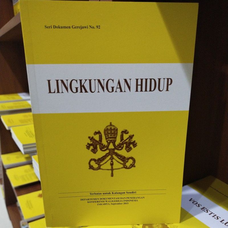 Jual Buku Seri Dokumen Gerejawi Nomor 92 Lingkungan Hidup Katholik ...