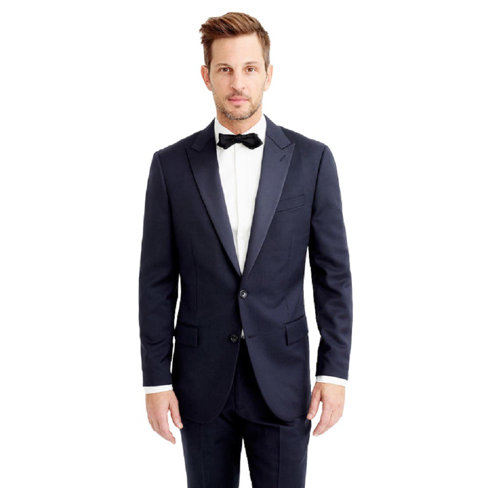 Jual Setelan Jas Pria Tuxedo Design Setelan Tuxedos New Arrival Jas Celana Biru Navy