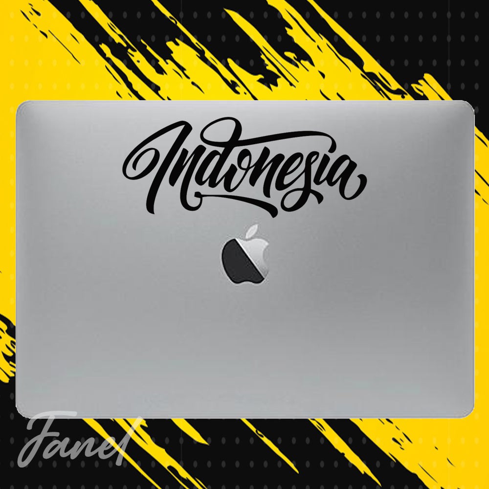 Jual Stiker Laptop Indonesia Cutting Sticker Macbook , Mobil | Shopee ...