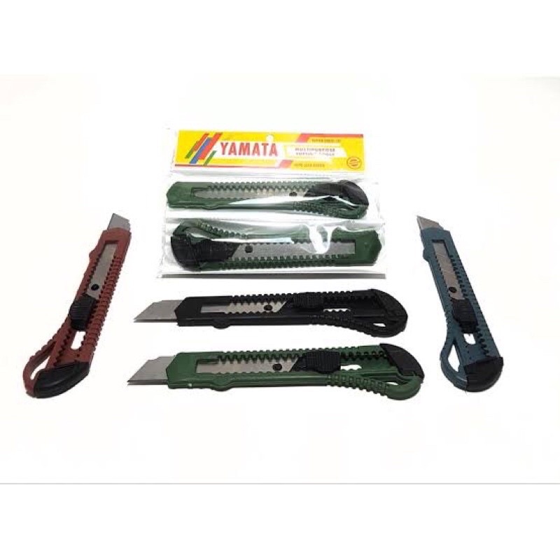 Jual (SA) CUTTER BESAR YAMATA / PISAU KATER TAJAM L500 MURAH | Shopee ...