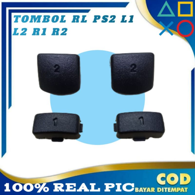 Jual [ PER 2 ] TOMBOL R/L PS2 OP/ORI/TW / TOMBOL R1 L1 R2 L2 STICK PS2 ...