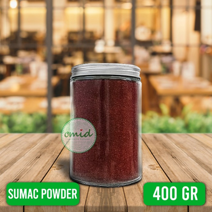 Jual Marhies- Sumac Powder | Rempah Bubuk Sumac - 400Gr Glass Jar ...