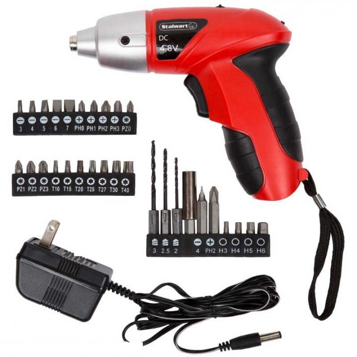 Jual YDD Tech 4.8V 25 Pcs Cordless Screwdriver Set - Obeng Elektrk ...