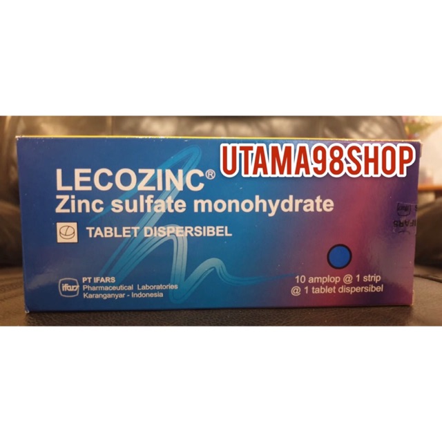 Jual Lecozinc : ZINC 20mg TABLET & SIRUP Sangat Bagus diminum dgn ...