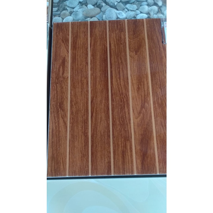 Jual Keramik Lantai Dinding Kayu Brown X Shopee Indonesia