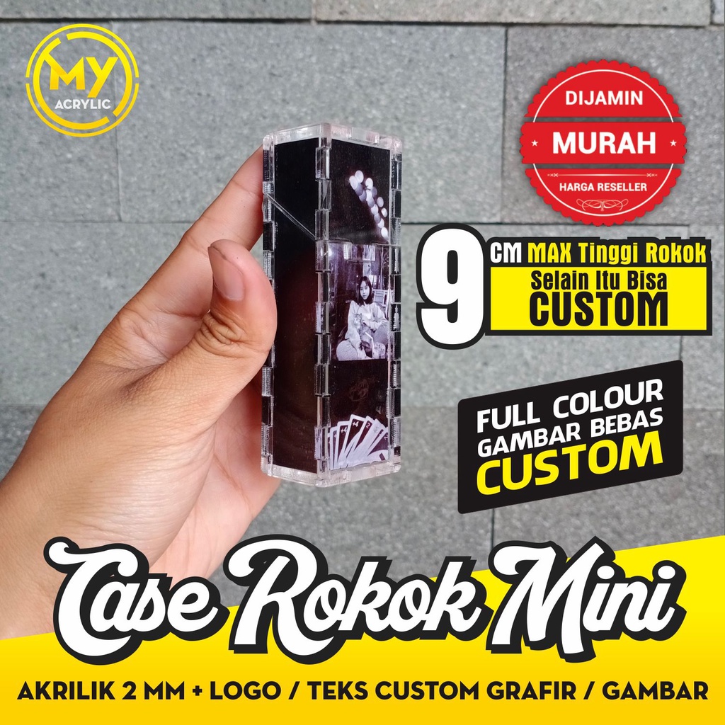 Jual Case Rokok Mini - CUSTOM - Full Gambar | Shopee Indonesia