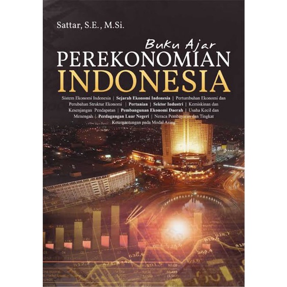 Jual BUKU AJAR PEREKONOMIAN INDONESIA | Sattar | BUKU AJAR | Shopee ...