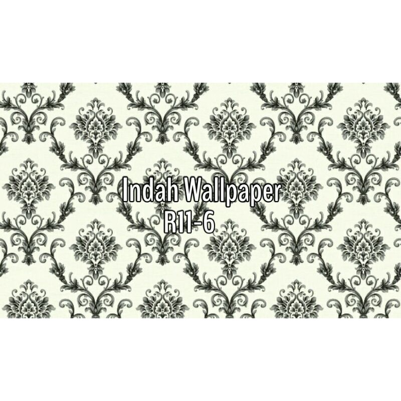 Jual Wallpaper Dinding Korea Roll Besar Damask Klasik Gold Mewah