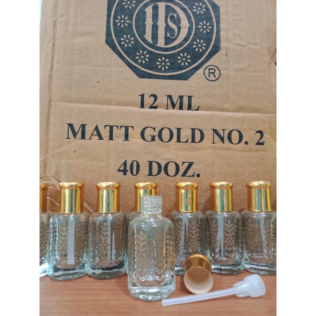 Jual BOTOL TOLA KOSONG MOTIF PADI 12ml-Botol Parfum Tola Kembang Padi ...