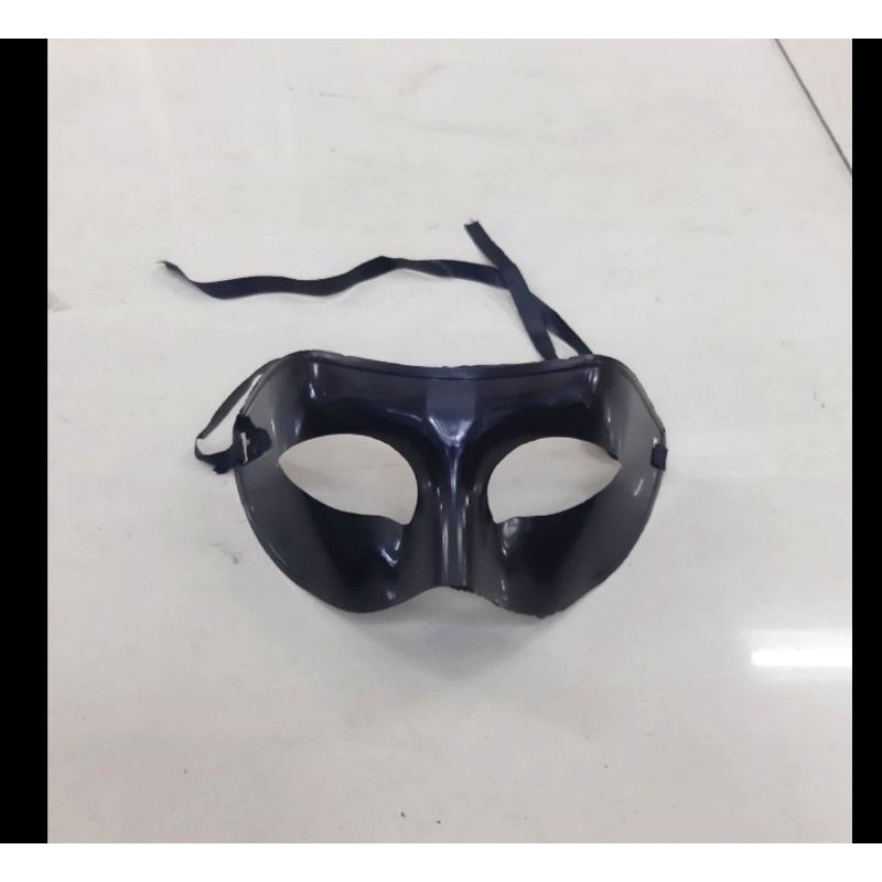 Jual Topeng Hitam Polos Zorro Batman Robin Superhero | Shopee Indonesia