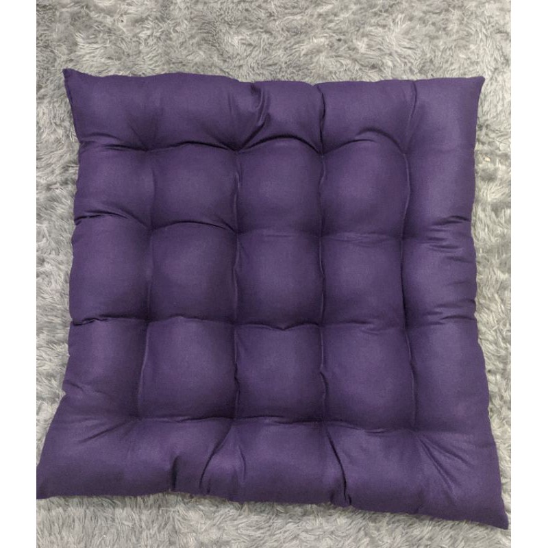 Alas Bantal Duduk Polos Motif, Ukuran 50x50, 40x40, 30x30 empuk tebal