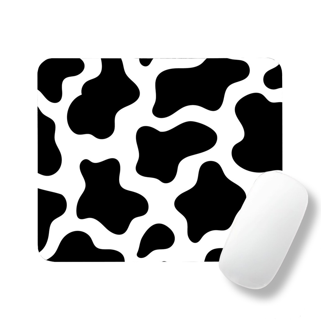 Jual MOUSE PAD MOTIF SAPI | COW PATTERN MOUSE PAD RUBBER BASE 24 X 20 ...