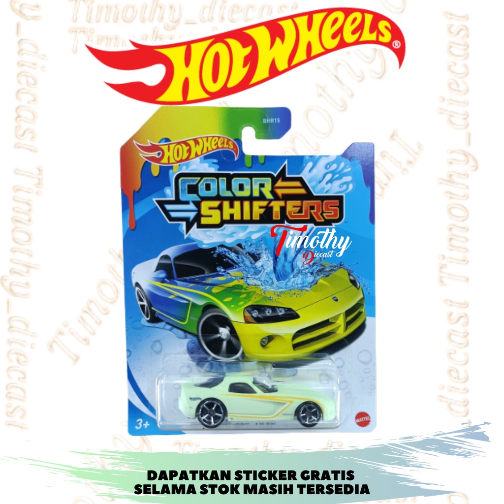 Jual Hot Wheels Color Shifters Dodge Viper Timothy Diecast | Shopee ...