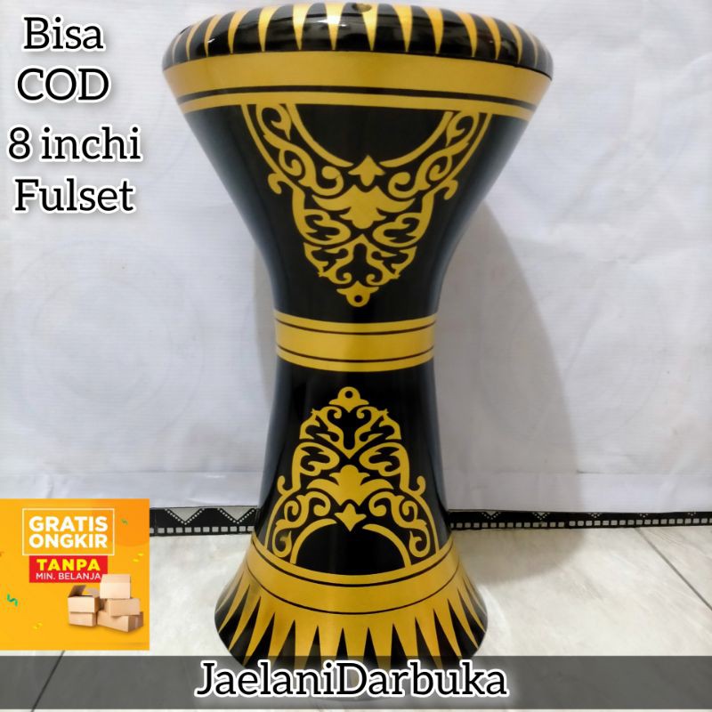 Jual DARBUKA CALTI 8INCH termurah/mika pb kunci L+tas fulbusa Shopee