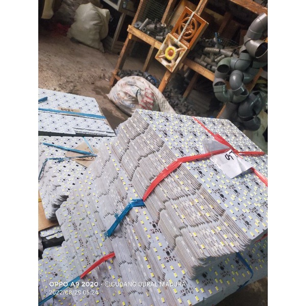 Jual LED PCB mulai harga Rp200-350/pcs Watt campur 3w 5w 9w 13w