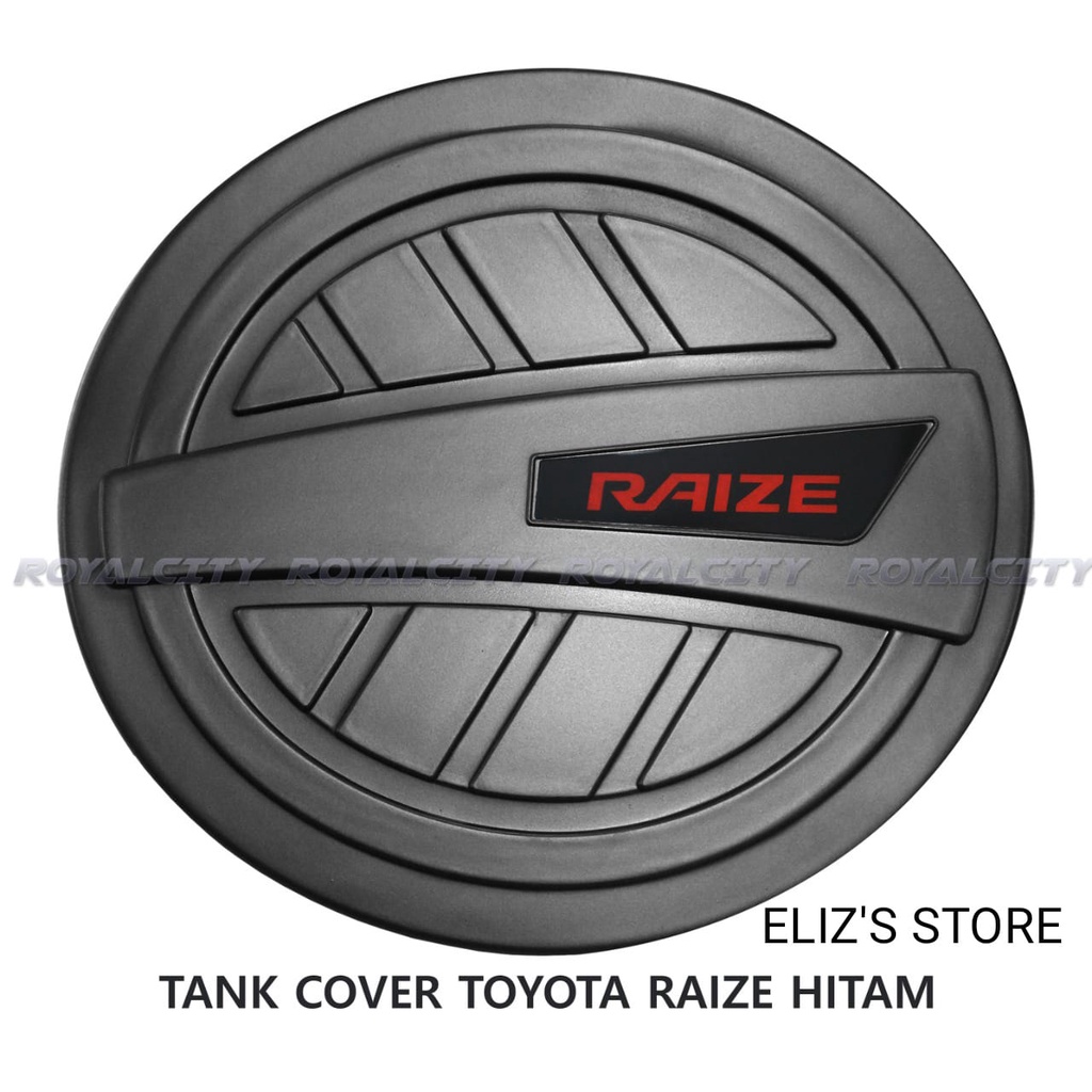Jual tank cover toyota raize hitam doff/tutup tangki toyota raize hitam ...