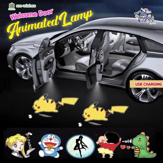 Jual Lampu Animasi Mobil Gerak Animated Car Door Welcome Light LED ...