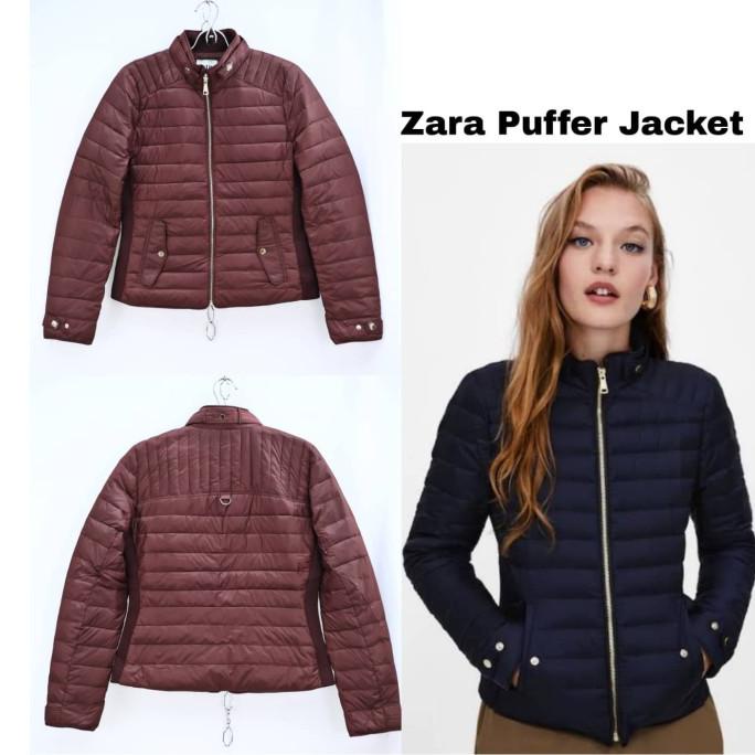 Jual RR045 Zara Puffer Jacket Shopee Indonesia