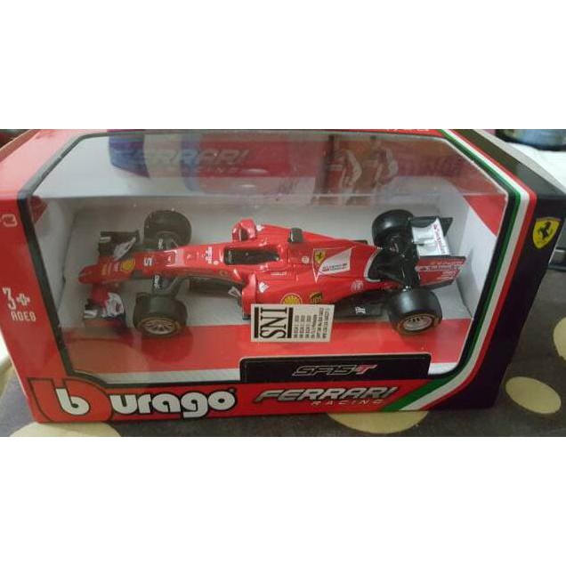 Jual bburago 1/43 Ferrari SF15-T shell limited edition | Diecast Mobil ...