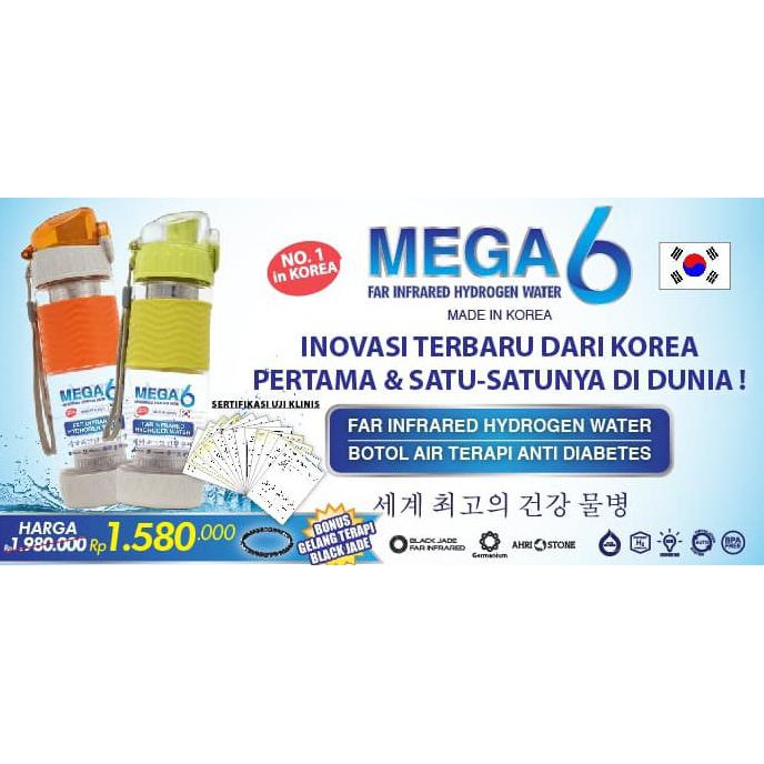 Jual BOTOL TERAPI DIABETES - MEGA 6 (ASLI) | Shopee Indonesia