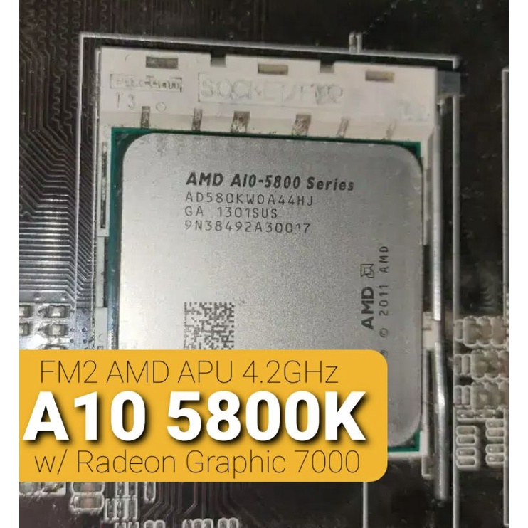 Jual A10 5800K 4.2Ghz FM2 w/ Radeon Graphic AMD Processor Trinity ...
