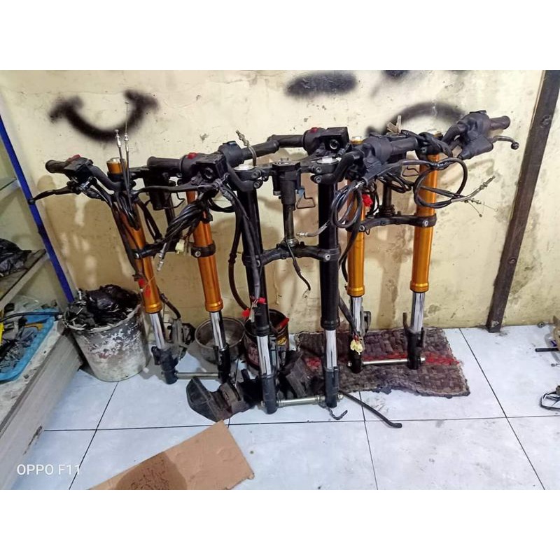 Jual Shock USD R15 V3 original GOLD | Shopee Indonesia