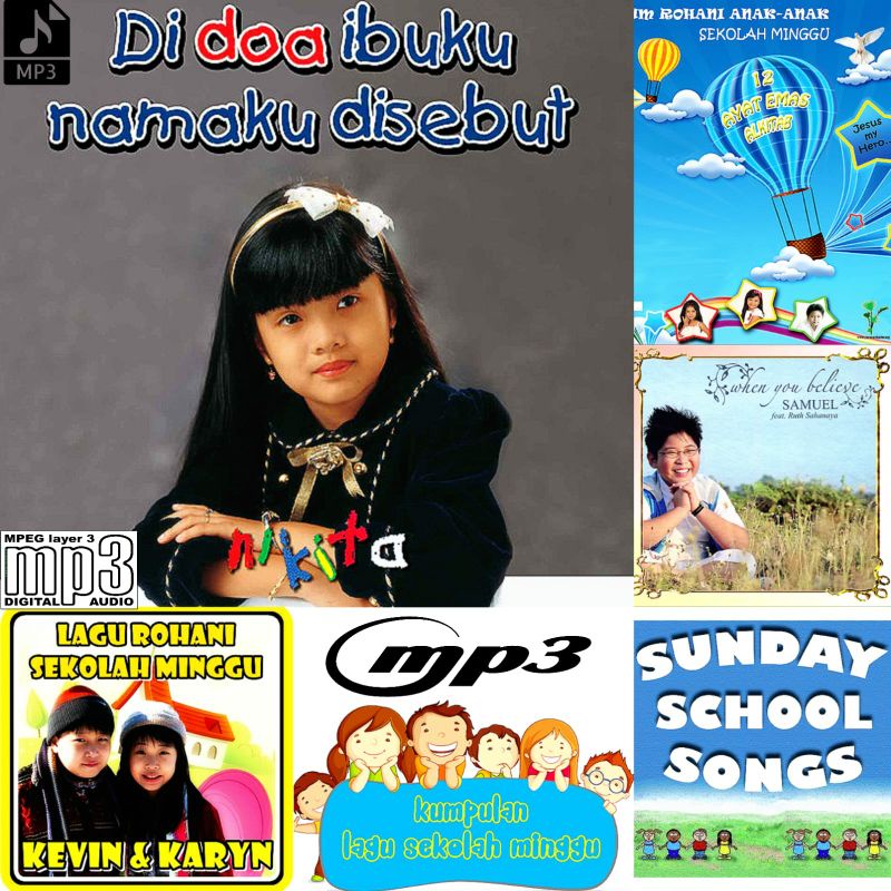 Jual Kaset Mp3 Audio Mobil Best Quality Original Lagu Rohani Anak ...