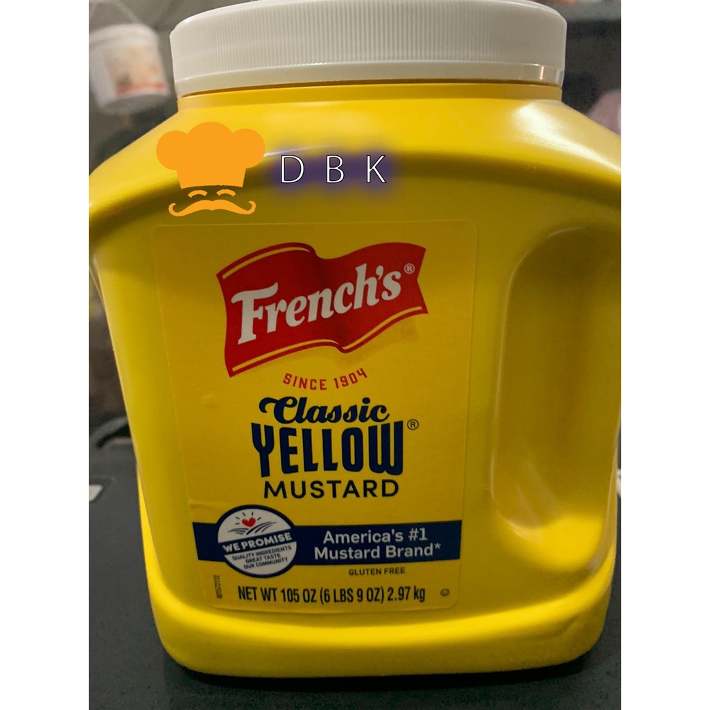 Jual FRENCH'S CLASSIC YELLOW MUSTARD 2 ,7 KG french mustard kuning