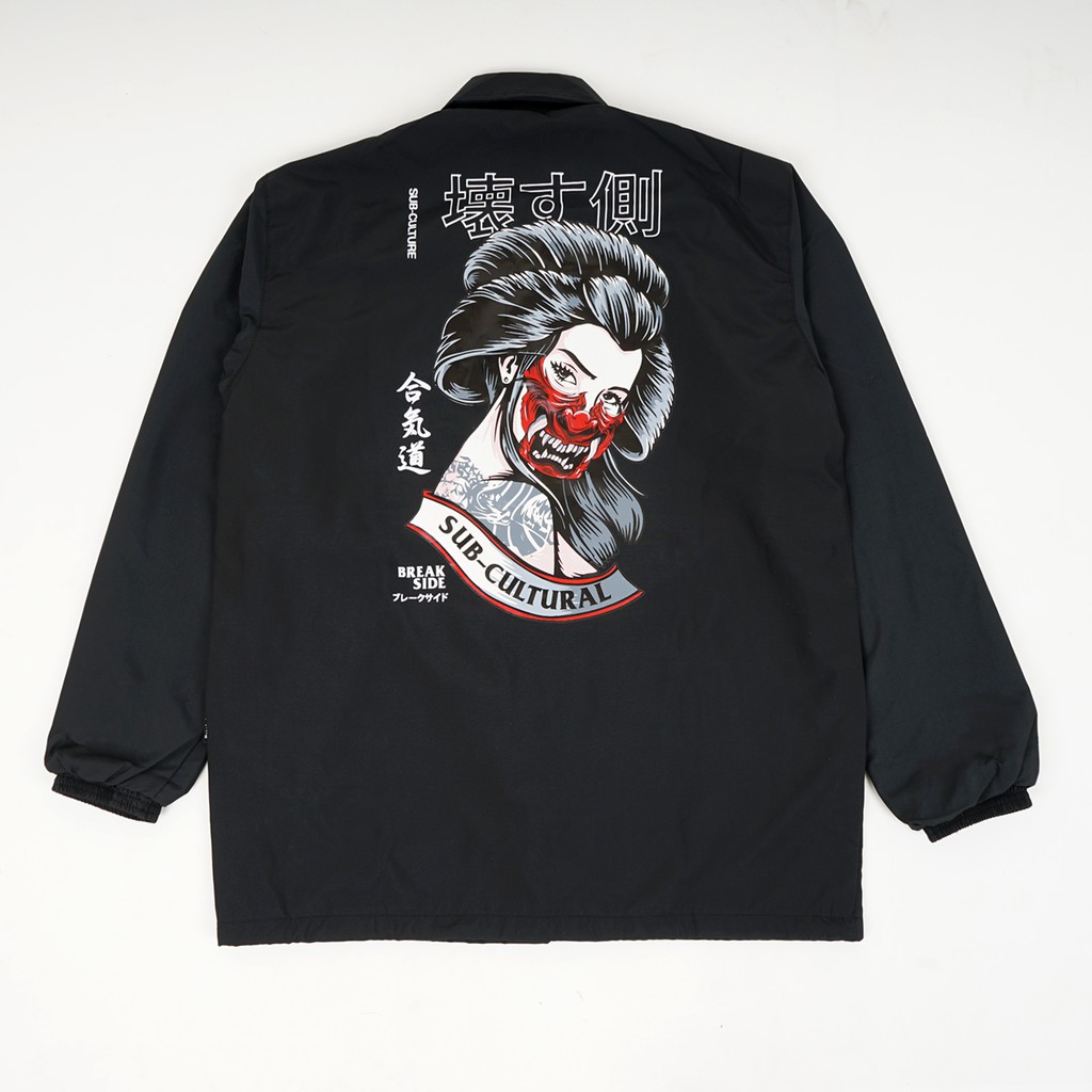 Jual Breakside Coach Jacket Sub-Cultural - Black | Shopee Indonesia