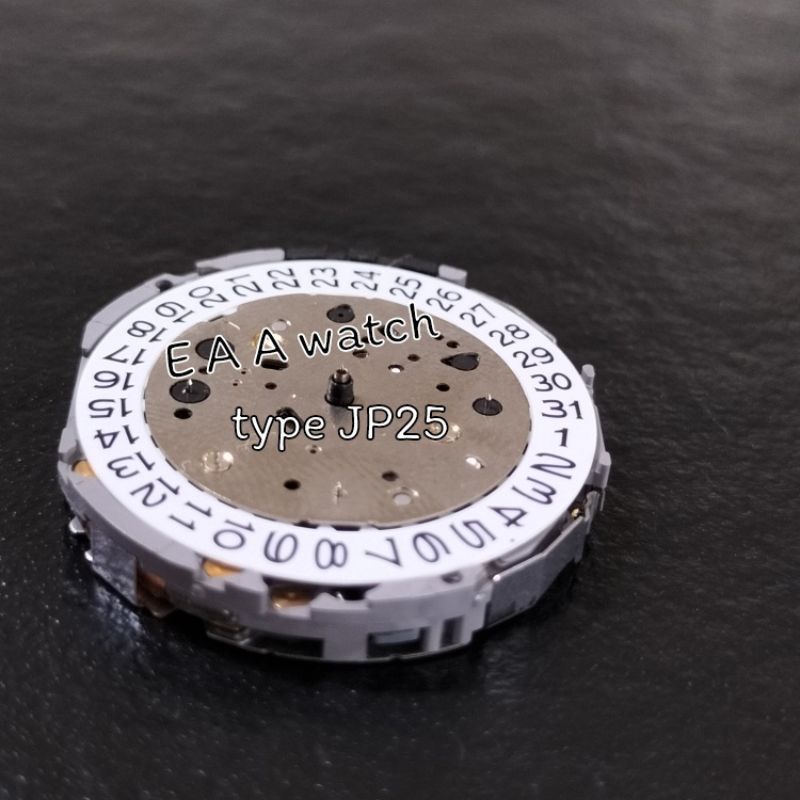 Jual Mesin Jam Tangan Miyota type JP25 posisi jarum Kecil 3,6,9 ...