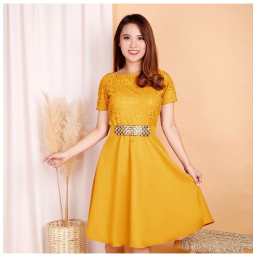 Jual Dress Brukat Baju Kondangan PESTA IMLEK CHEONGSAM BROKAT GLITER ...