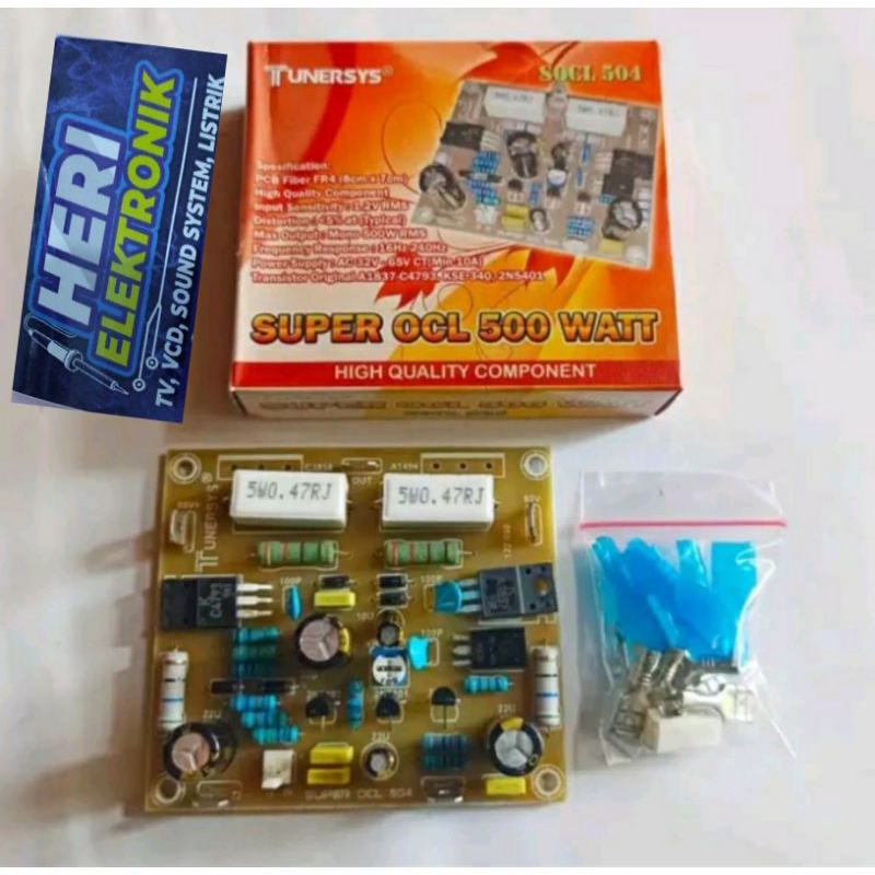 Jual kit power super ocl 504 500WATT tunersys | Shopee Indonesia